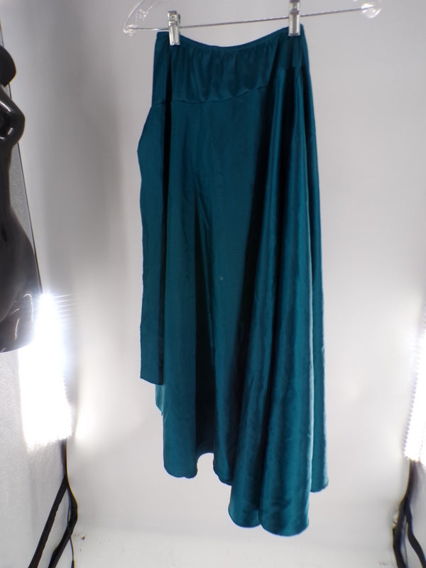 Pre-Owned Skirt W/Trunks Reverence Large Child Dark Teal Lyrical