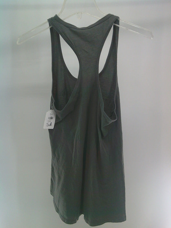Pre-Owned Tank Top No Brand Small Adult Gray Tap
