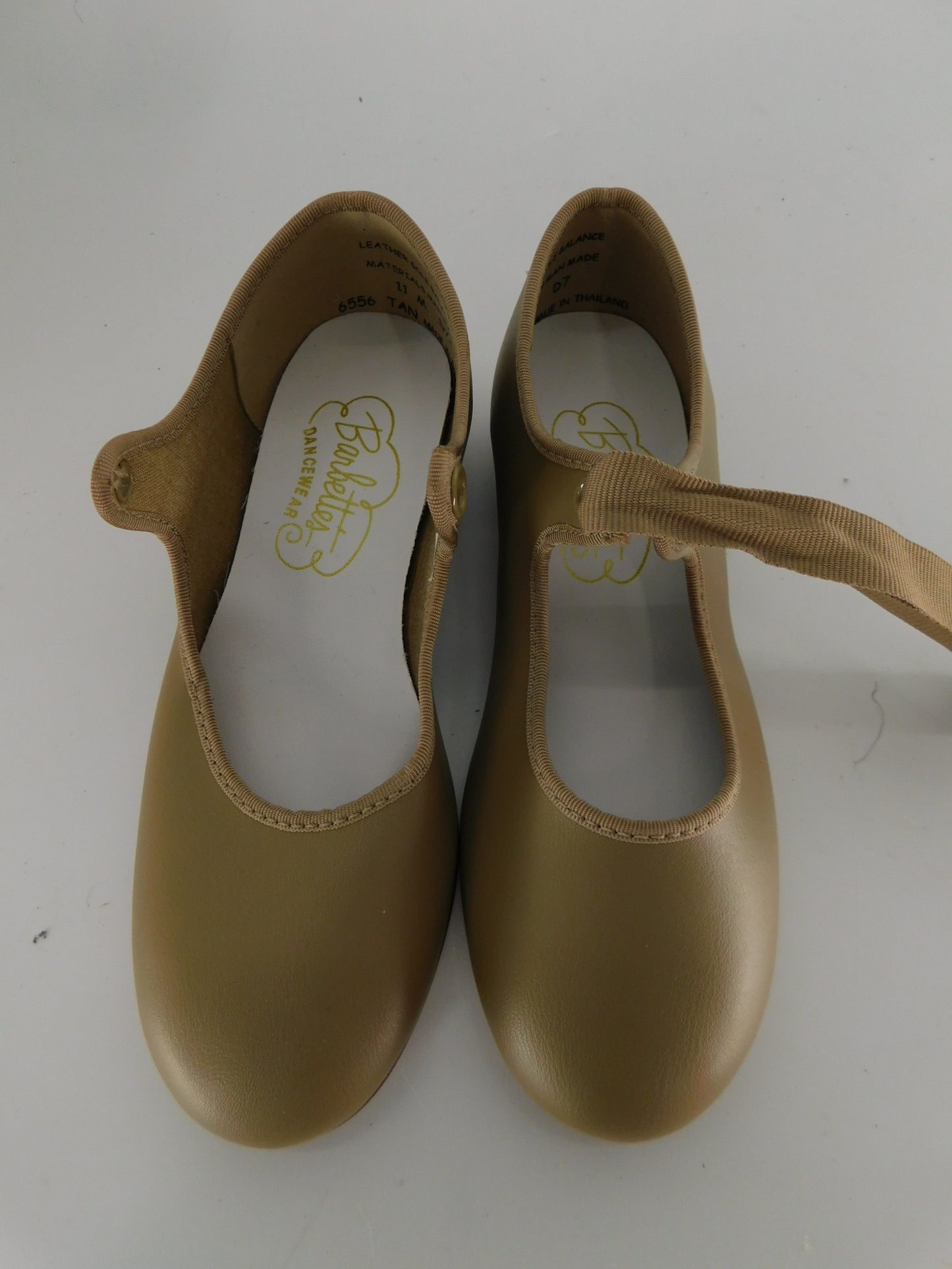 Pre-Owned Jazz Shoes Barbette Big Kid 11M Tyette Leather  Closed Toe