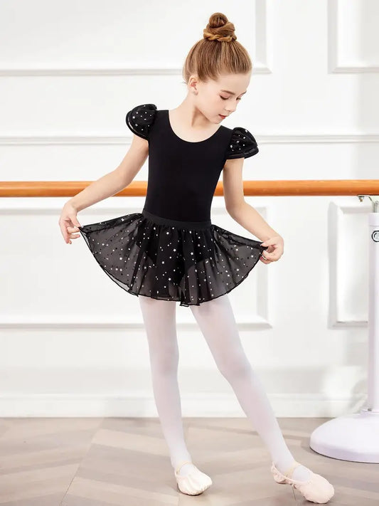 NEW Ballet Skirt Elastic Waist Sparkle
