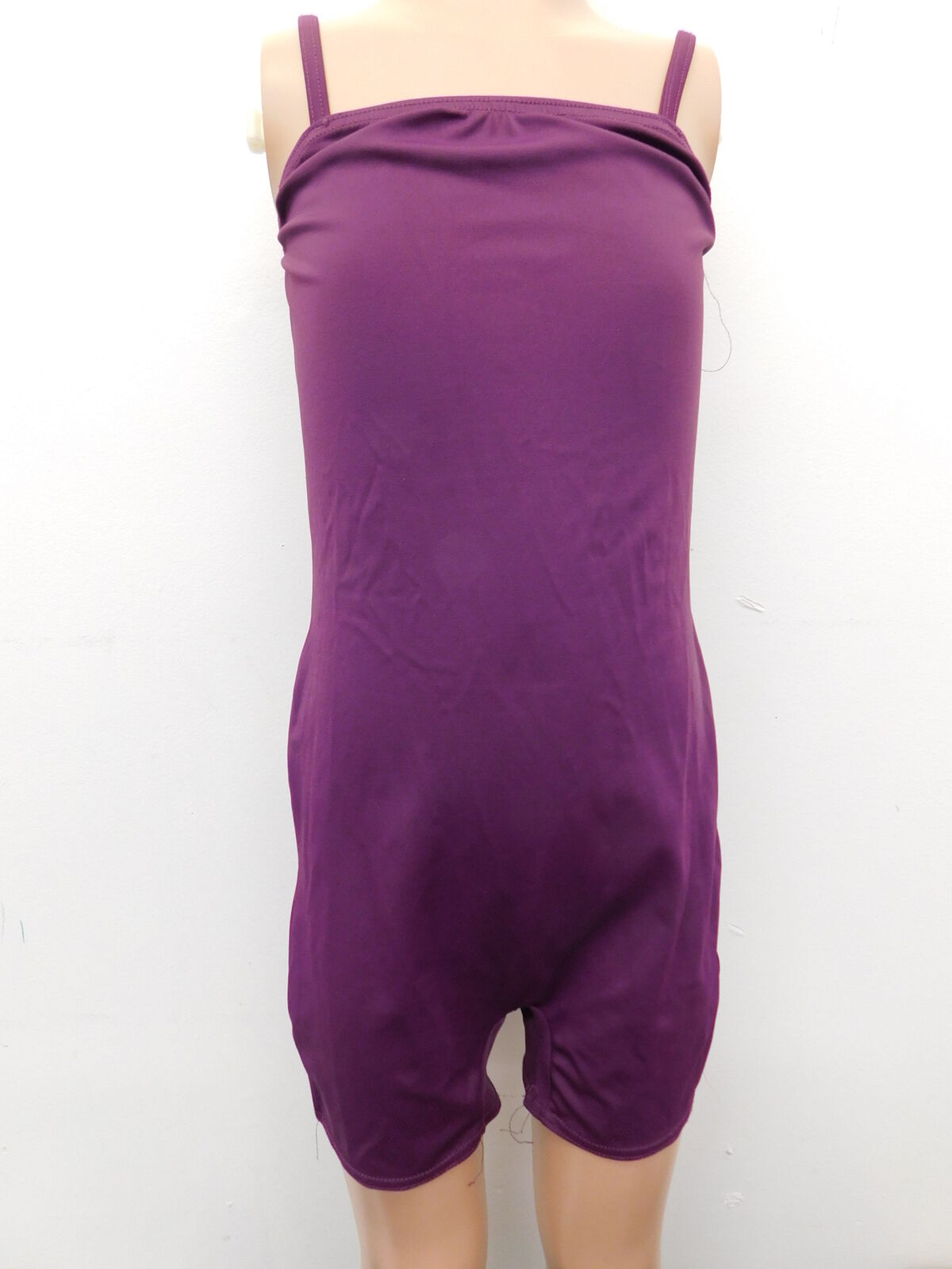 Pre-Owned Unitard Balera  6551 Large Child Eggplant