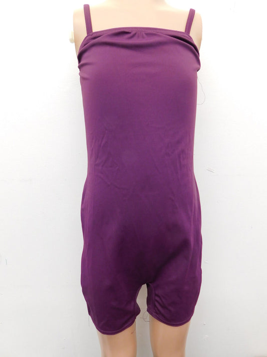 Pre-Owned Unitard Balera  6551 Large Child Eggplant