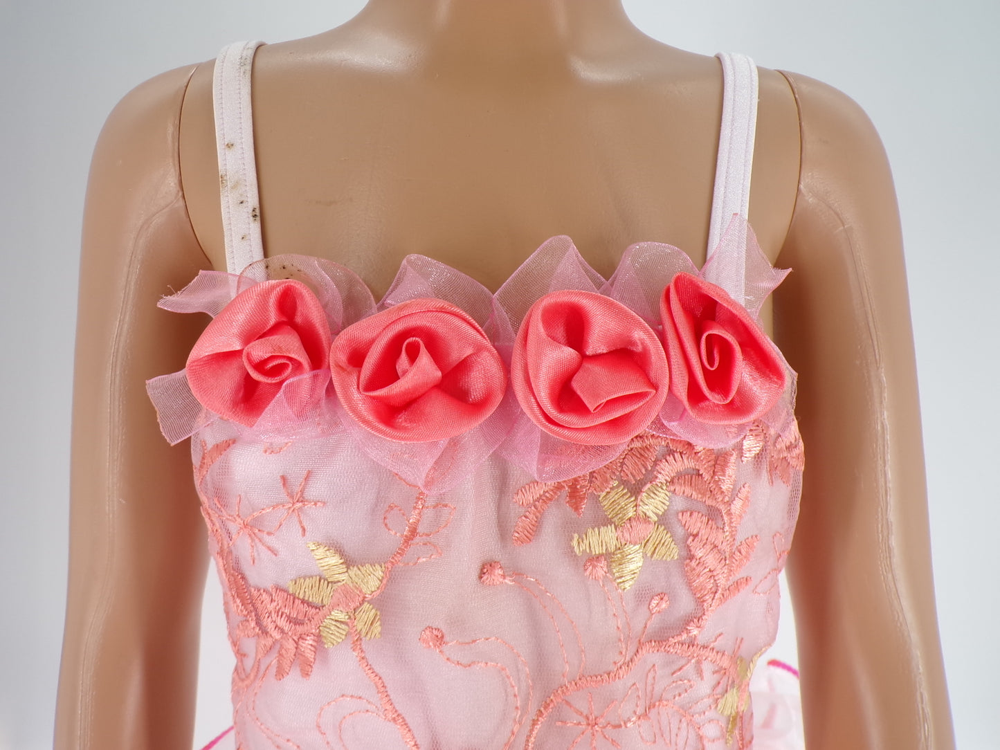 Pre-Owned Costume Curtain Call  E2121 Small Child Peach  Ballet