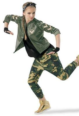 Pre-Owned Costume Jacket Camoflage Medium Adult Weissman 10511 Hip Hop Tap