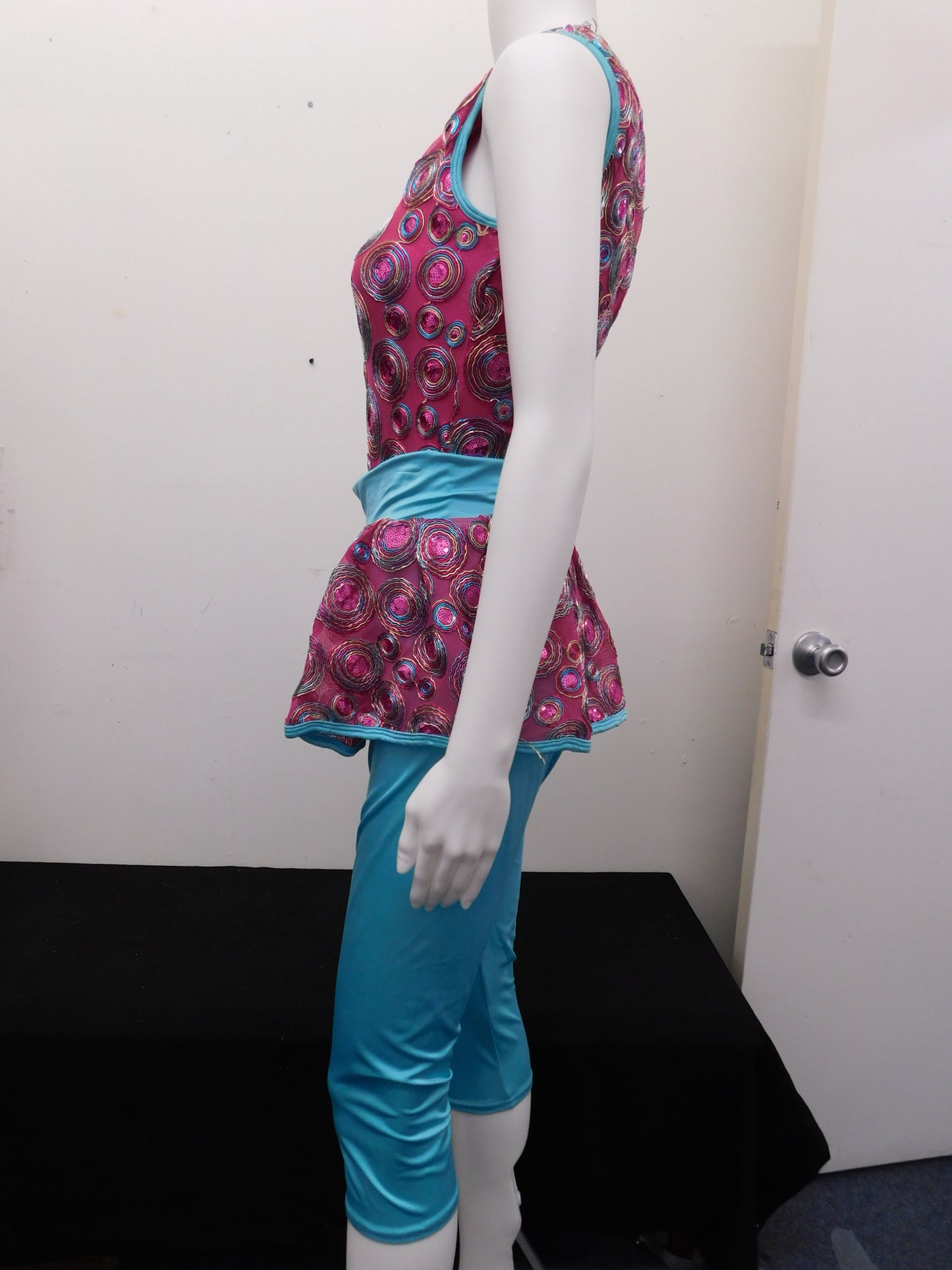 Pre-Owned Costume Curtain Call E1943 XL Adult Hot Pink Jazz