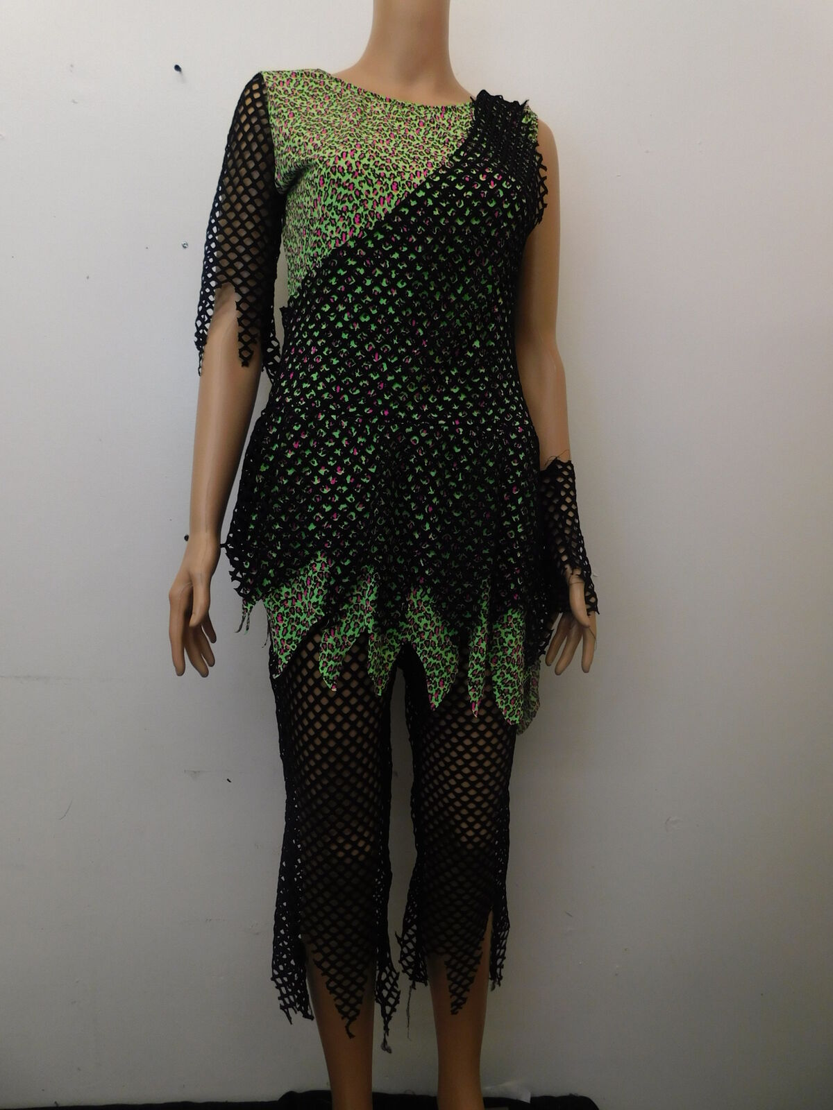 Pre-Owned Costume Dansco   Large Adult Lime Green  Jazz