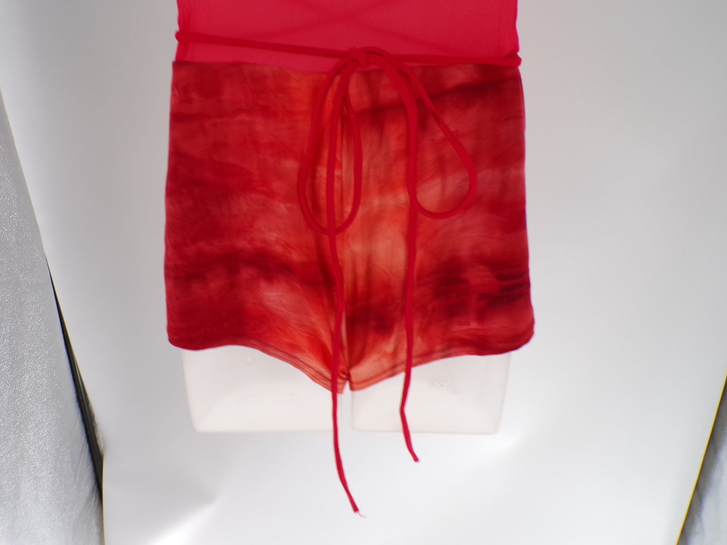 Pre-Owned Costume Curtain Call  E2919 Large Child Red  Jazz