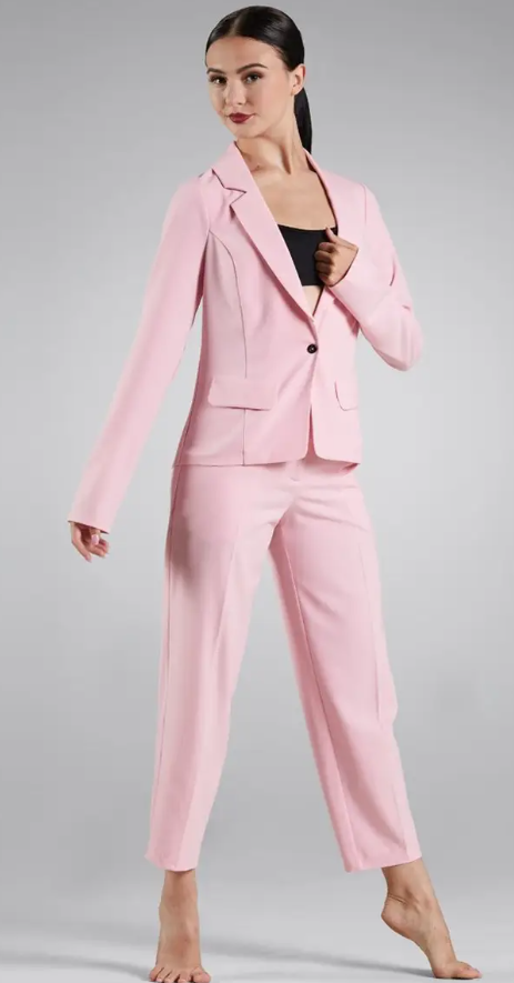 Pre-Owned Costume Pants Balera  AH11836 Large Child Lt Pink  Jazz Tap