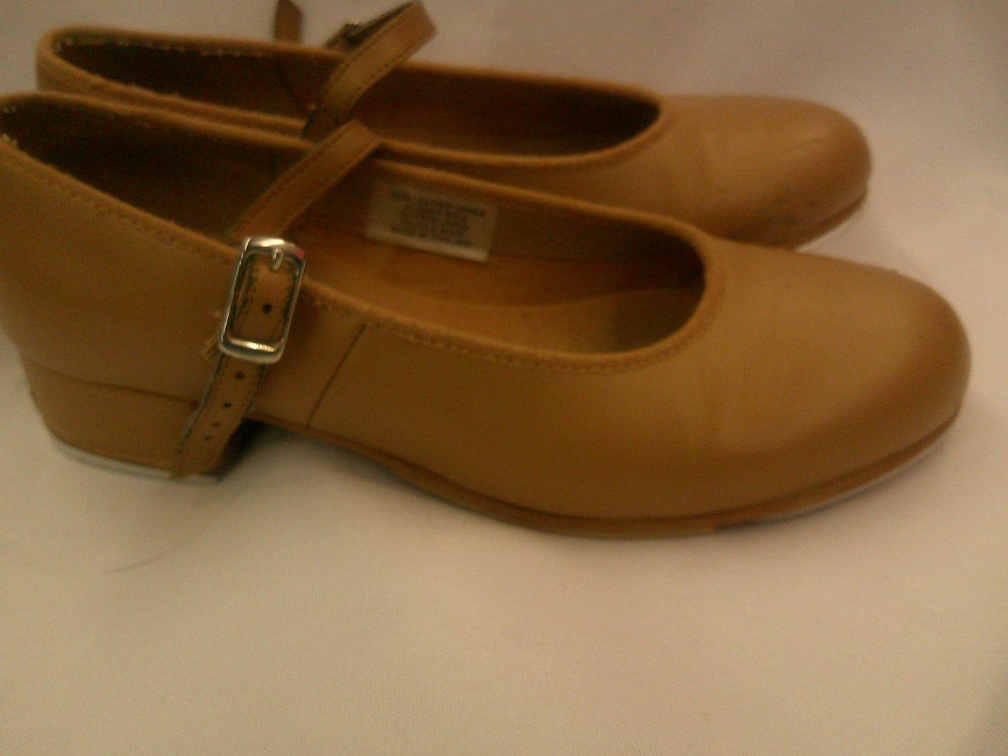 Pre-Owned Tap Shoes Bloch Kids 1.5M Mary Jane Leather Buckle