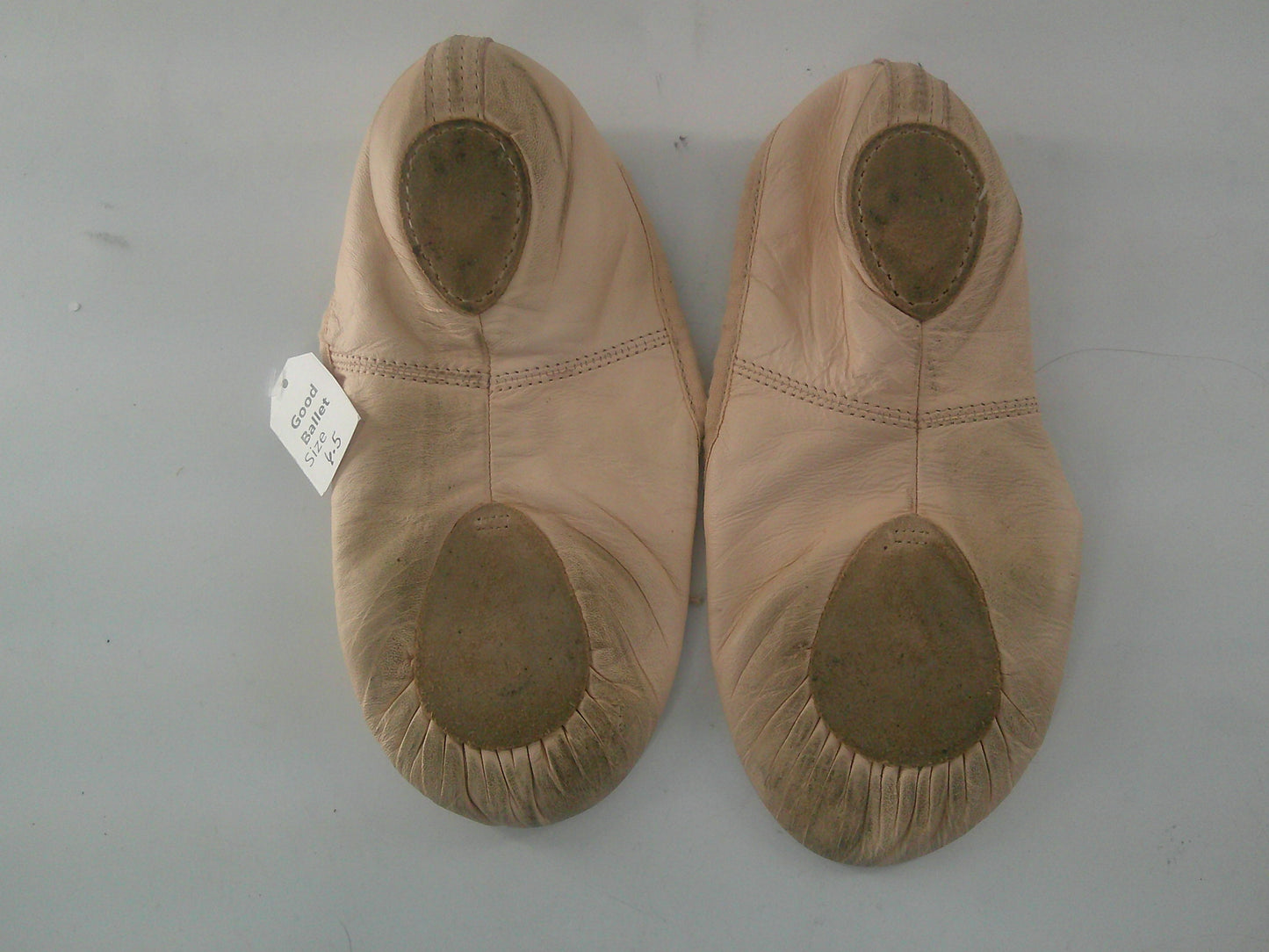 Pre-Owned Ballet Shoes Capezio Womens 6.5M Leather Split Sole