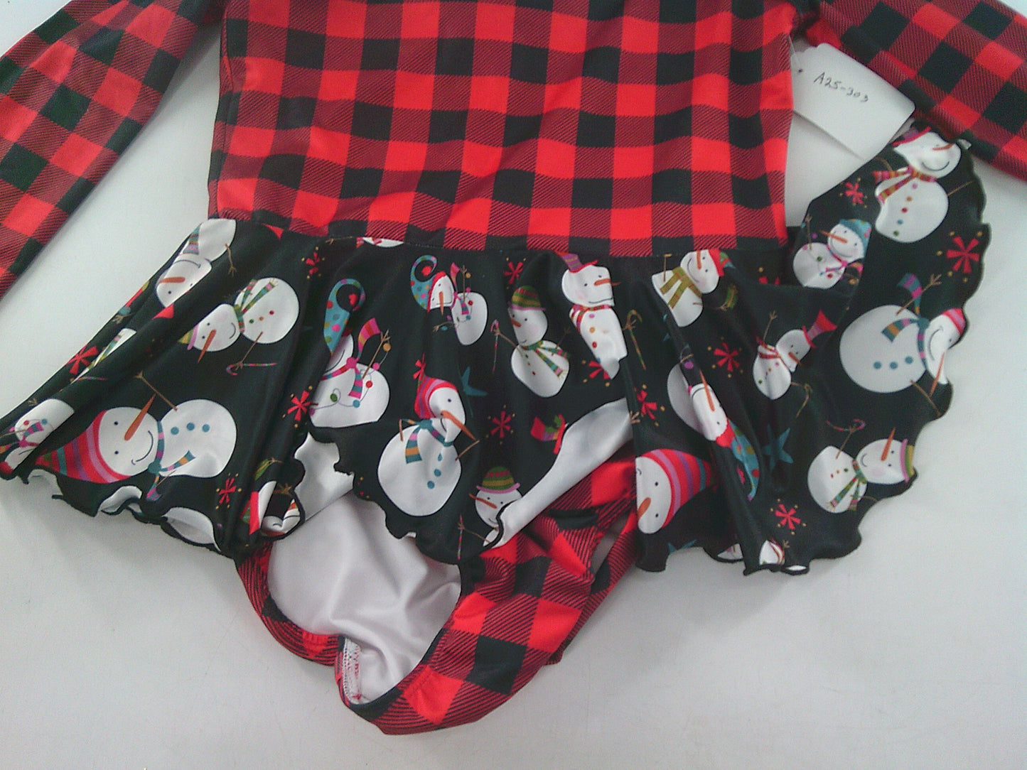 Pre-Owned Leotard Dress Leo Luvs Intermediate Child Christmas Ballet Tap