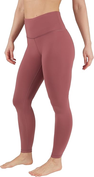 Pre-Owned Leggings XS Adult Rose Pink 90 Degrees High Waist Lycra Jazz Modern