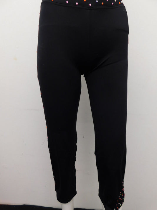 Pre-Owned Pants Weissman  MT12468 Large Child Black  Jazz