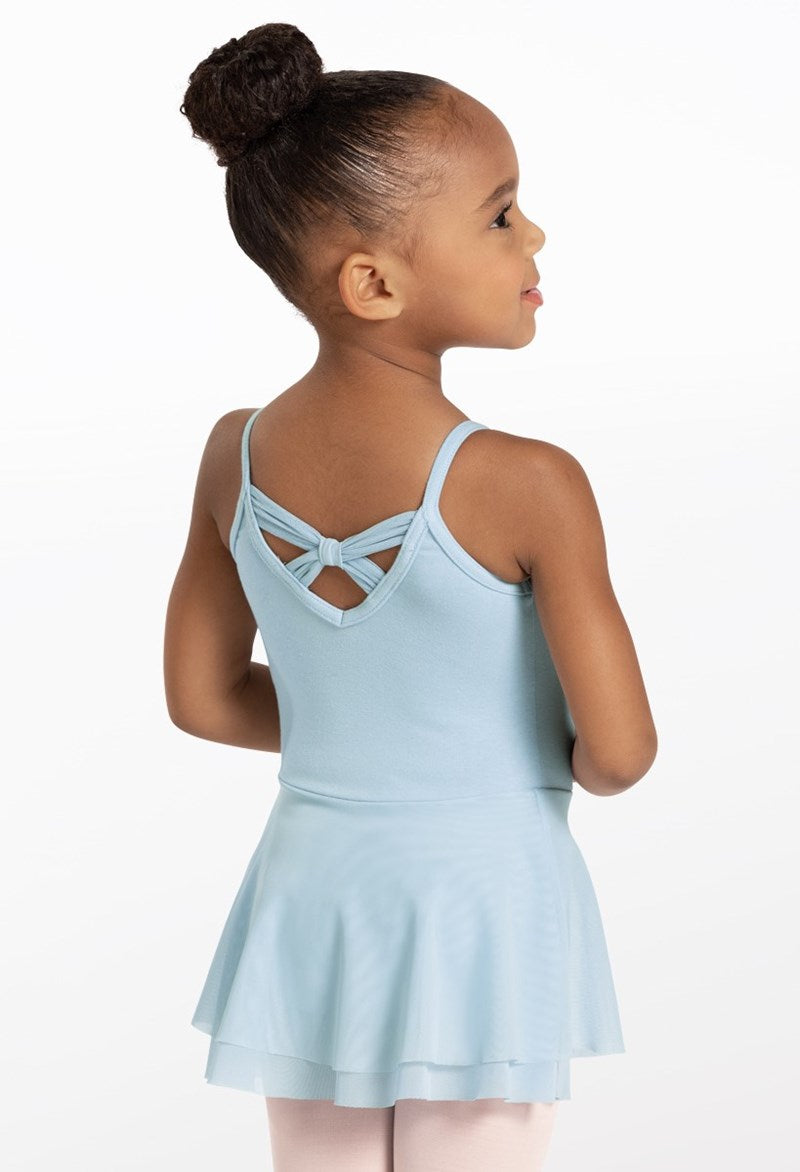 New Leotard Dress Weissman 14048 Child Sizes Blue or Pink Ballet Tap