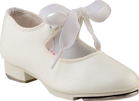New Tap Shoes Capezio Kids N625C Tyette Multiple Colors Youth Ribbon and Elastic