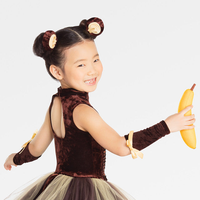 Pre-Owned Costume Large Child Brown Revolution RC20908 Jazz Tap Musical Theater Monkey