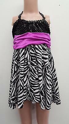 Pre-Owned Costume Costume Gallery   XL Child Purple Vintage Dress Jazz Tap