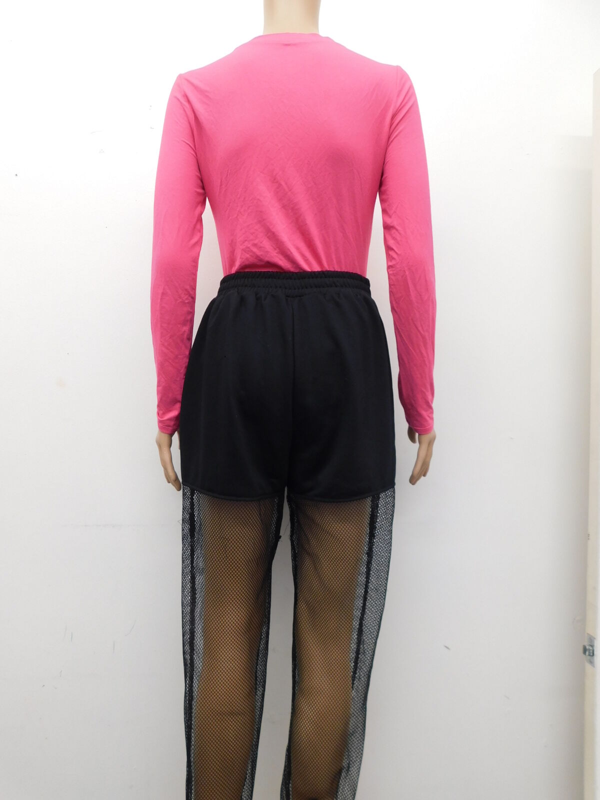 Pre-Owned Costume Unbranded  JT1009 Medium Adult Pink Leotard & Pants Hip Hop Jazz
