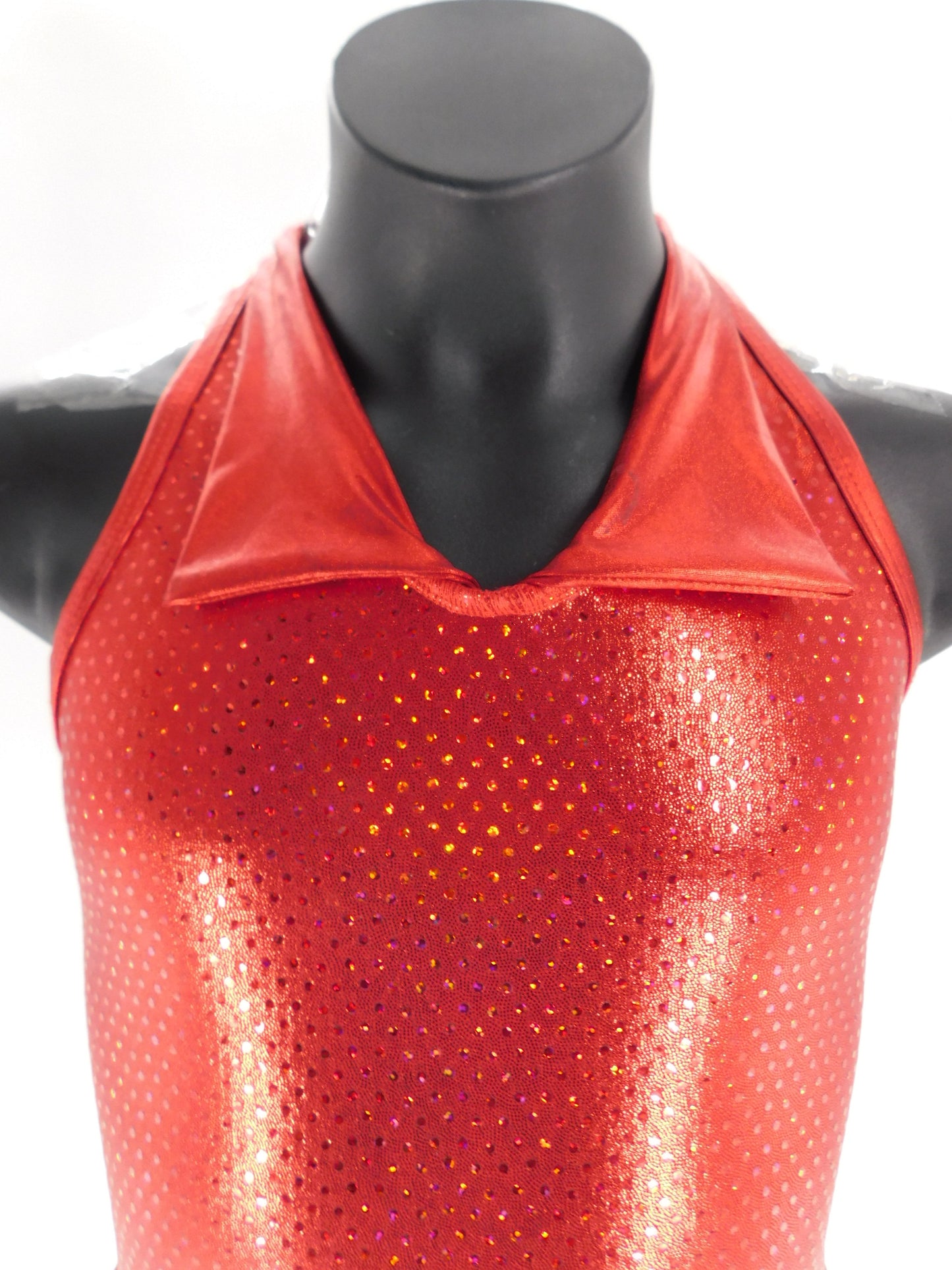 Pre-Owned Costume Wish Come True  394 Intermediate Child Red Dress Jazz