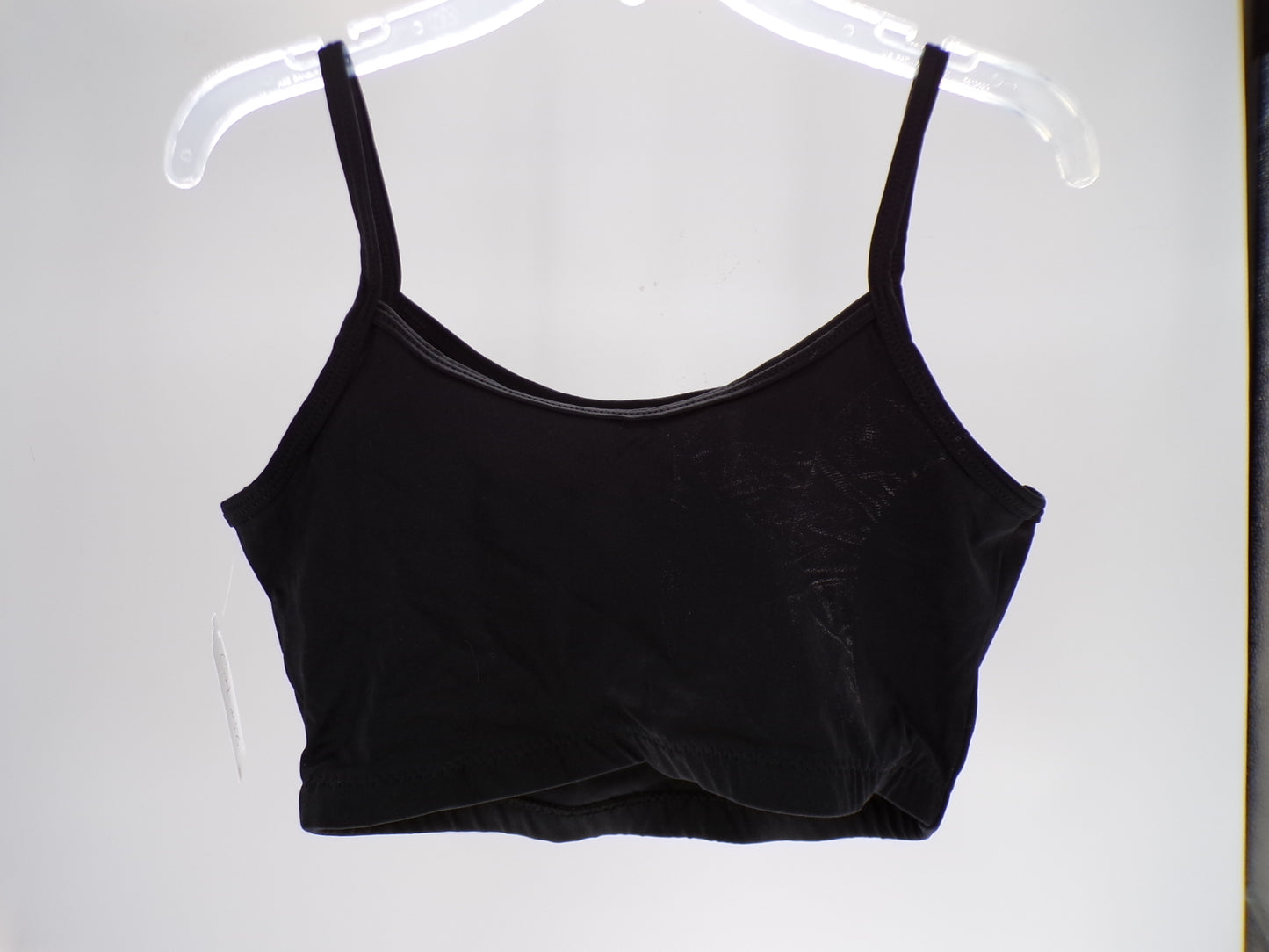 Pre-Owned Top Curtain Call Medium Adult Black Jazz Tap