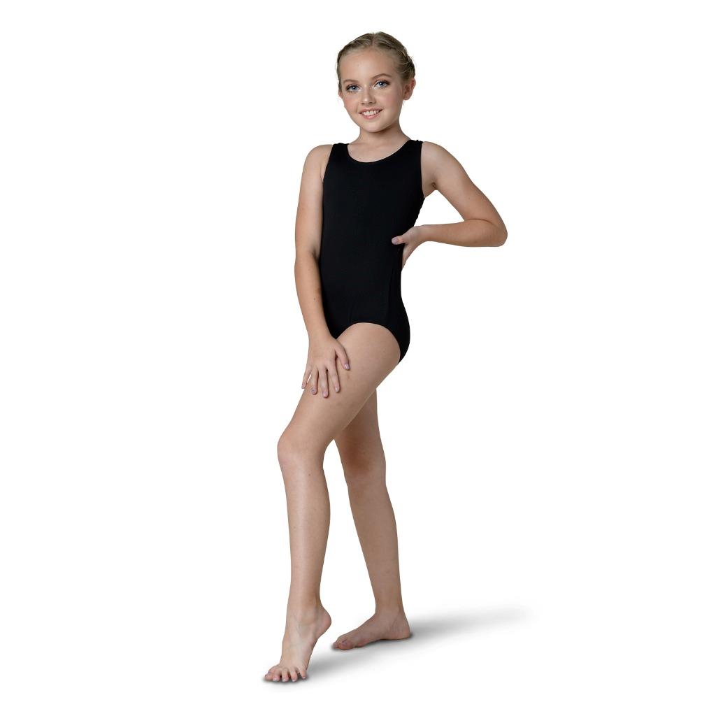 New Leotard Danz N Motion 2403C Child Sizes Black