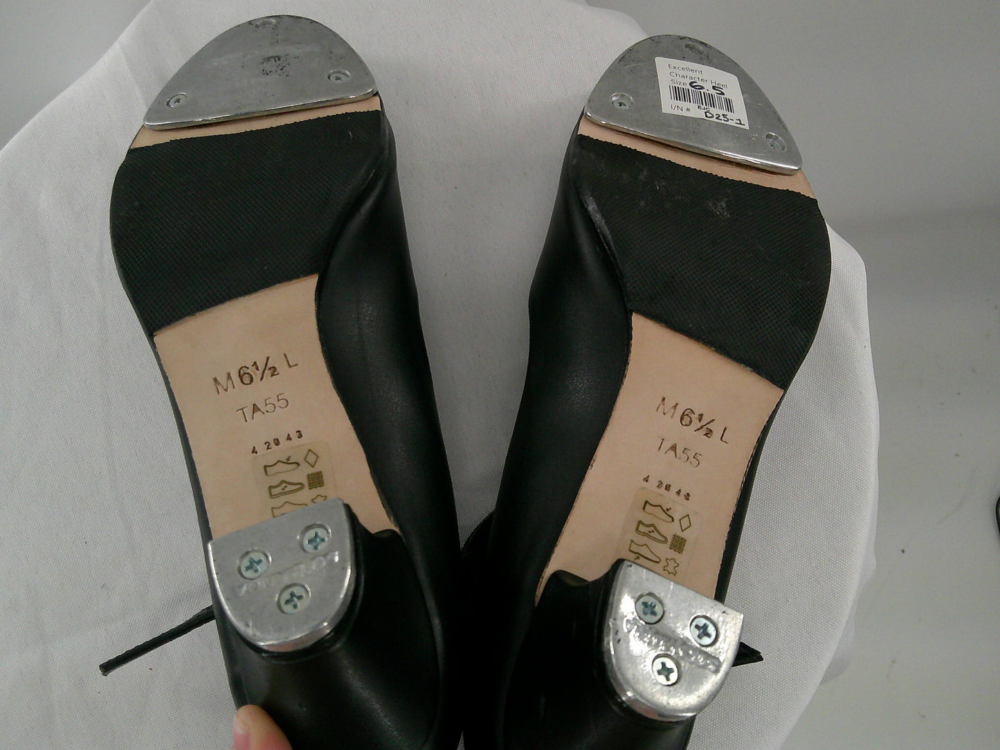 Pre-Owned Tap Shoes SoDanca Adult 5M  Leather Buckle