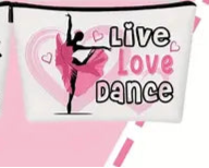 New - Dance Make Up Bags Pouches