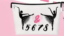 New - Dance Make Up Bags Pouches