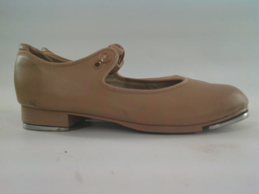 Pre-Owned Tap Shoes Capezio Kids 1.5M Tyette Man Made Elastic Student