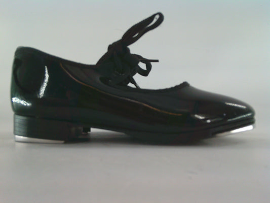 Pre-Owned Tap Shoes Capezio Little Kid 13W Tyette Man Made Ribbon & Elastic Student