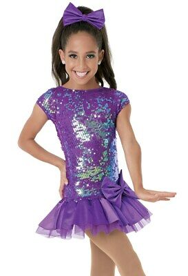 Pre-Owned Costume Weissman  10005 Medium Child Purple  Jazz