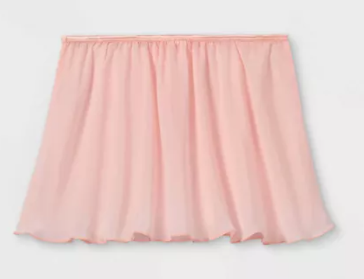 Pre-Owned Ballet Skirt Medium Child Lt Pink Cat & Jack Tap Pull On