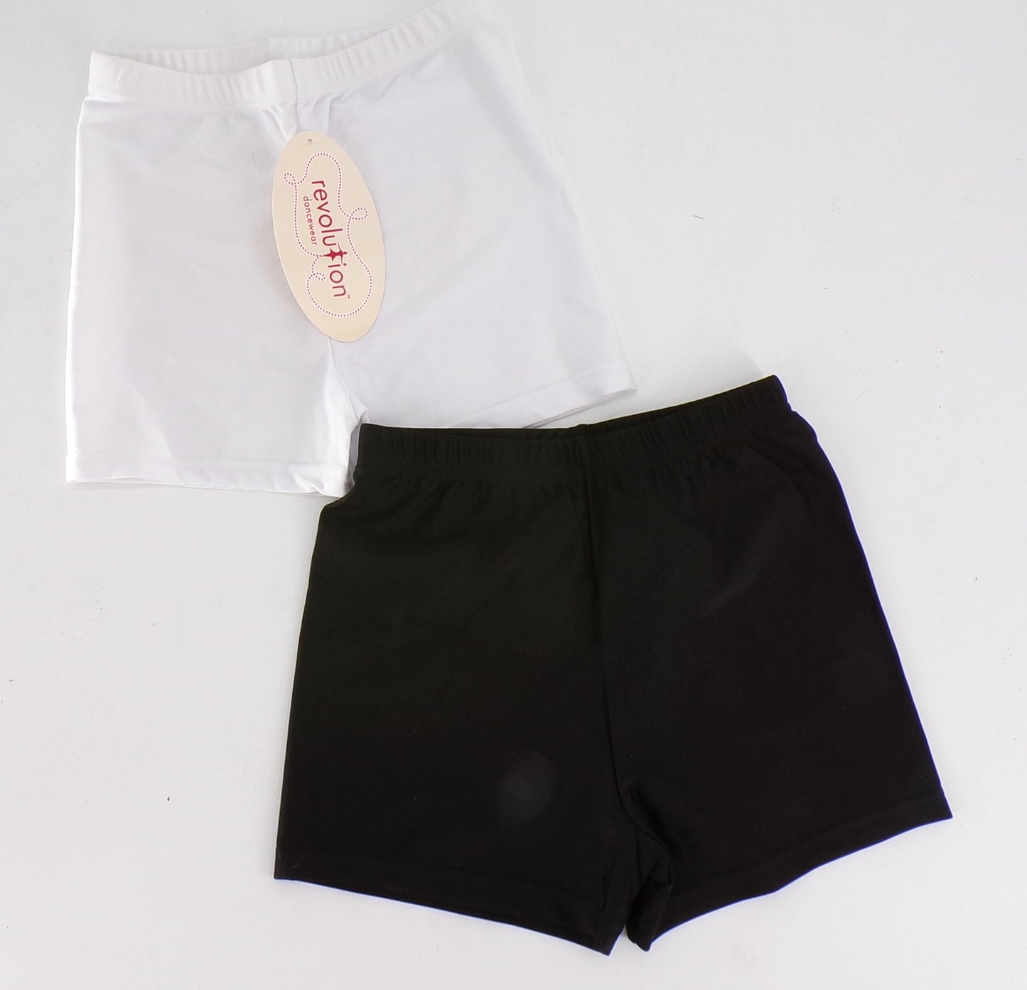 Pre-Owned Shorts Revolution  31 Large Child Black Jazz Gymnastics