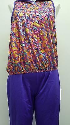 Pre-Owned Costume Dansco   Medium Adult Purple  Jazz Hip Hop Tap
