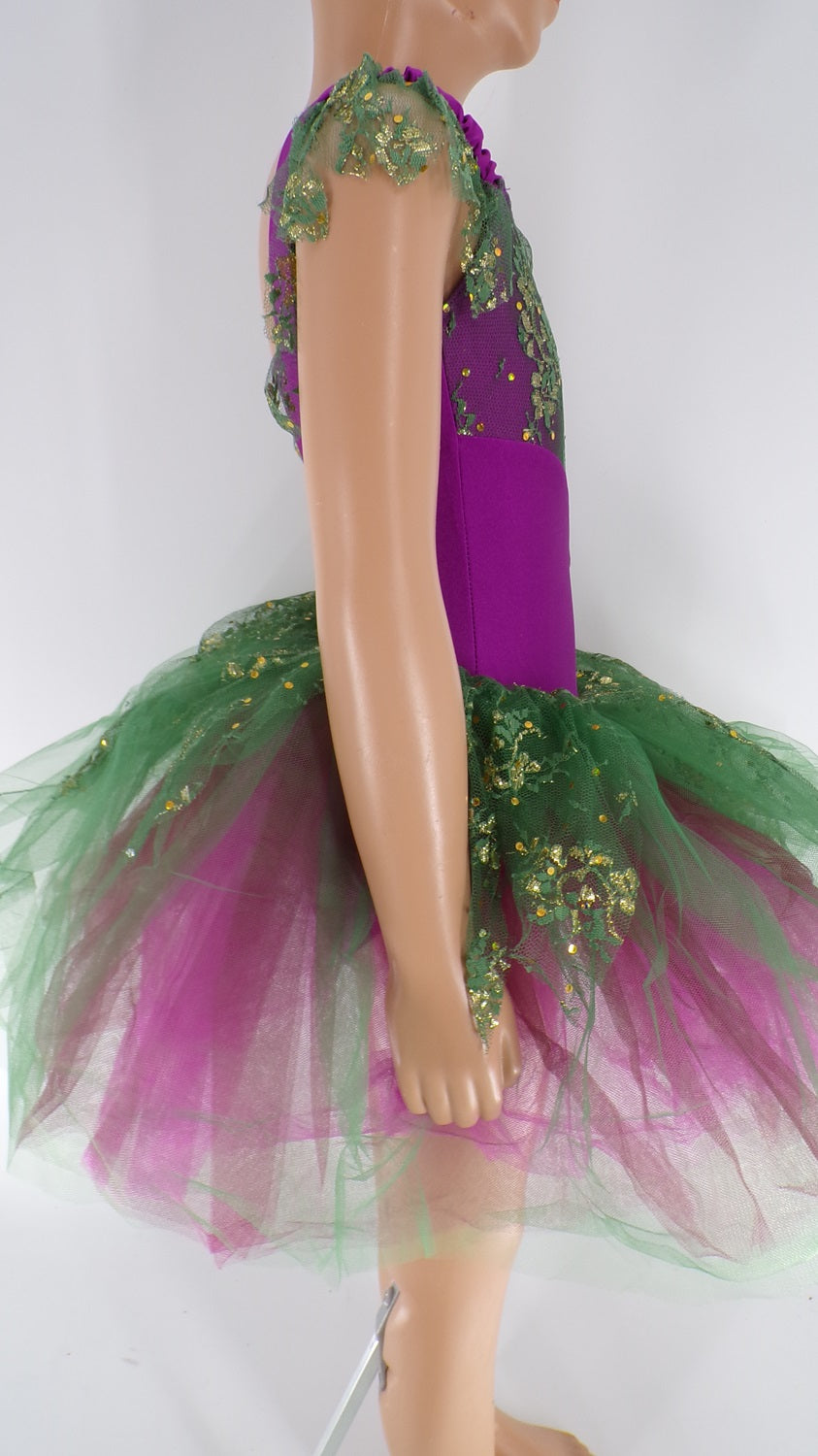 Pre-Owned Costume Unbranded   Small Child Kelly Green  Ballet