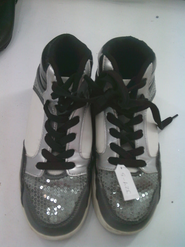 Pre-Owned Hip Hop Shoes Gia Mia Adult 6M High Tops Leather