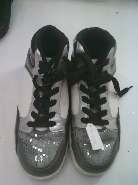 Pre-Owned Hip Hop Shoes Gia Mia Adult 6M High Tops Leather