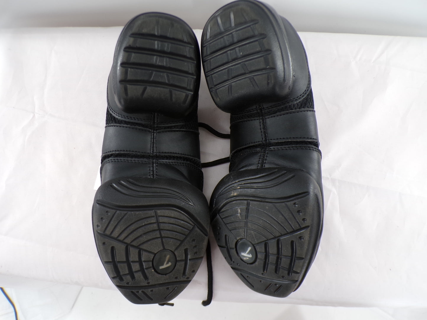 Pre-Owned Hip Hop Shoes Theatricals Adult 7M Leather Lace Up Split Sole
