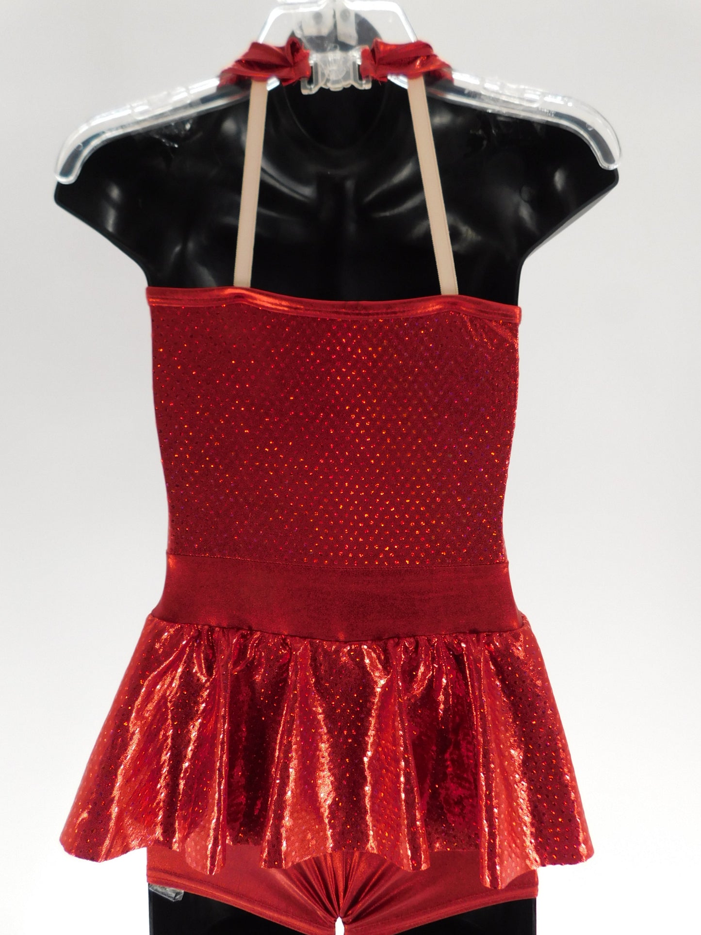 Pre-Owned Costume Wish Come True  394 Intermediate Child Red Dress Jazz
