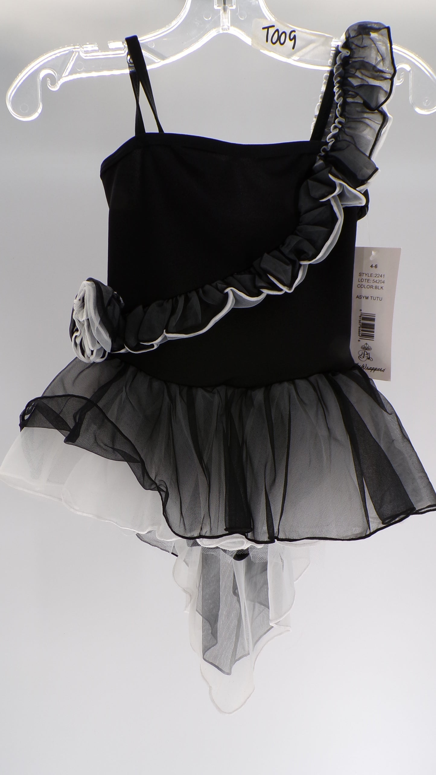 New Dress Body Wrappers 2241 Small Child  White  Ballet