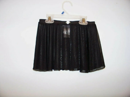 Pre-Owned Skirt Rainbeau Moves Medium Child Black Ballet