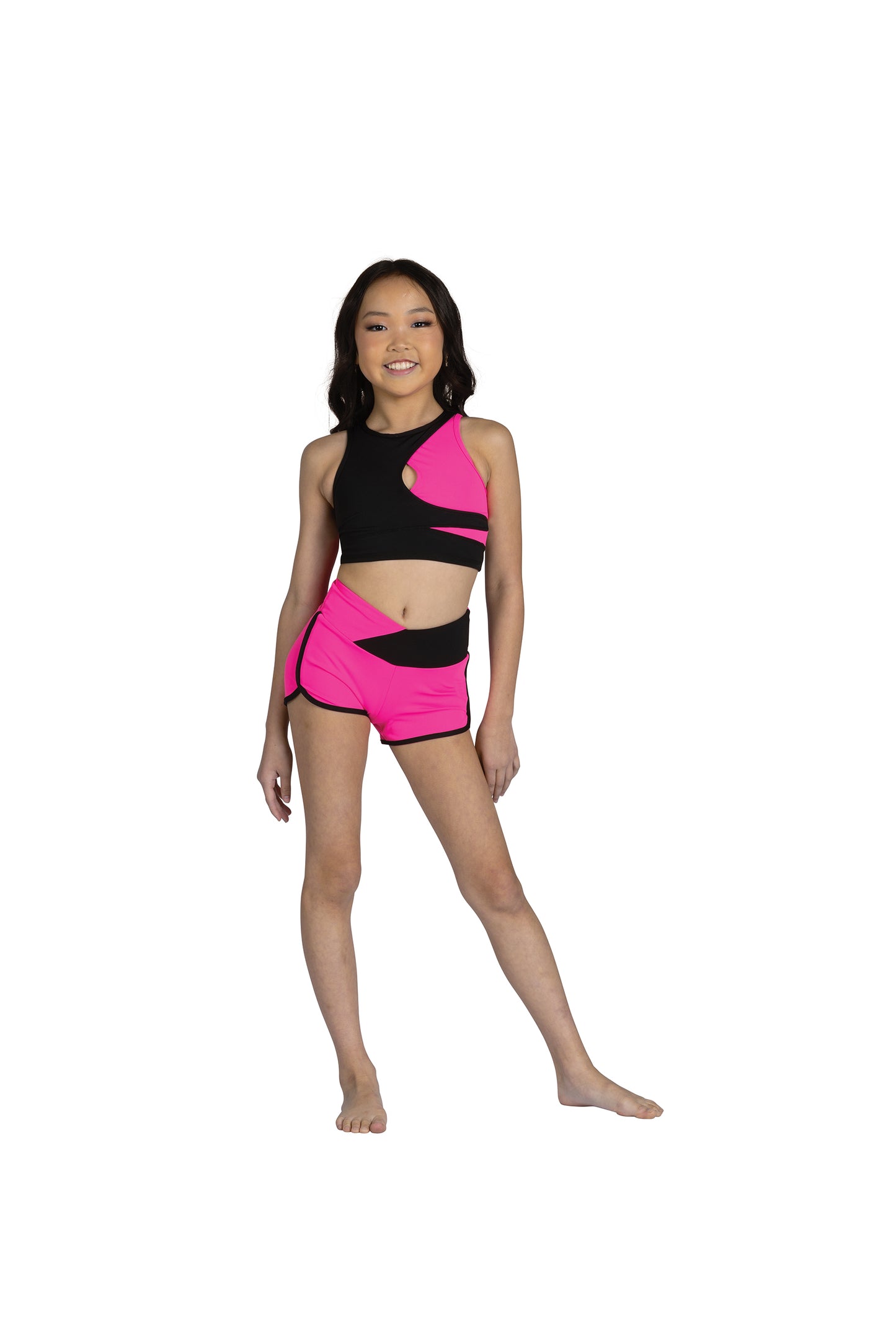 NEW Convention Wear Lily Shorts - 2 Tone DanzNMotion 25401C