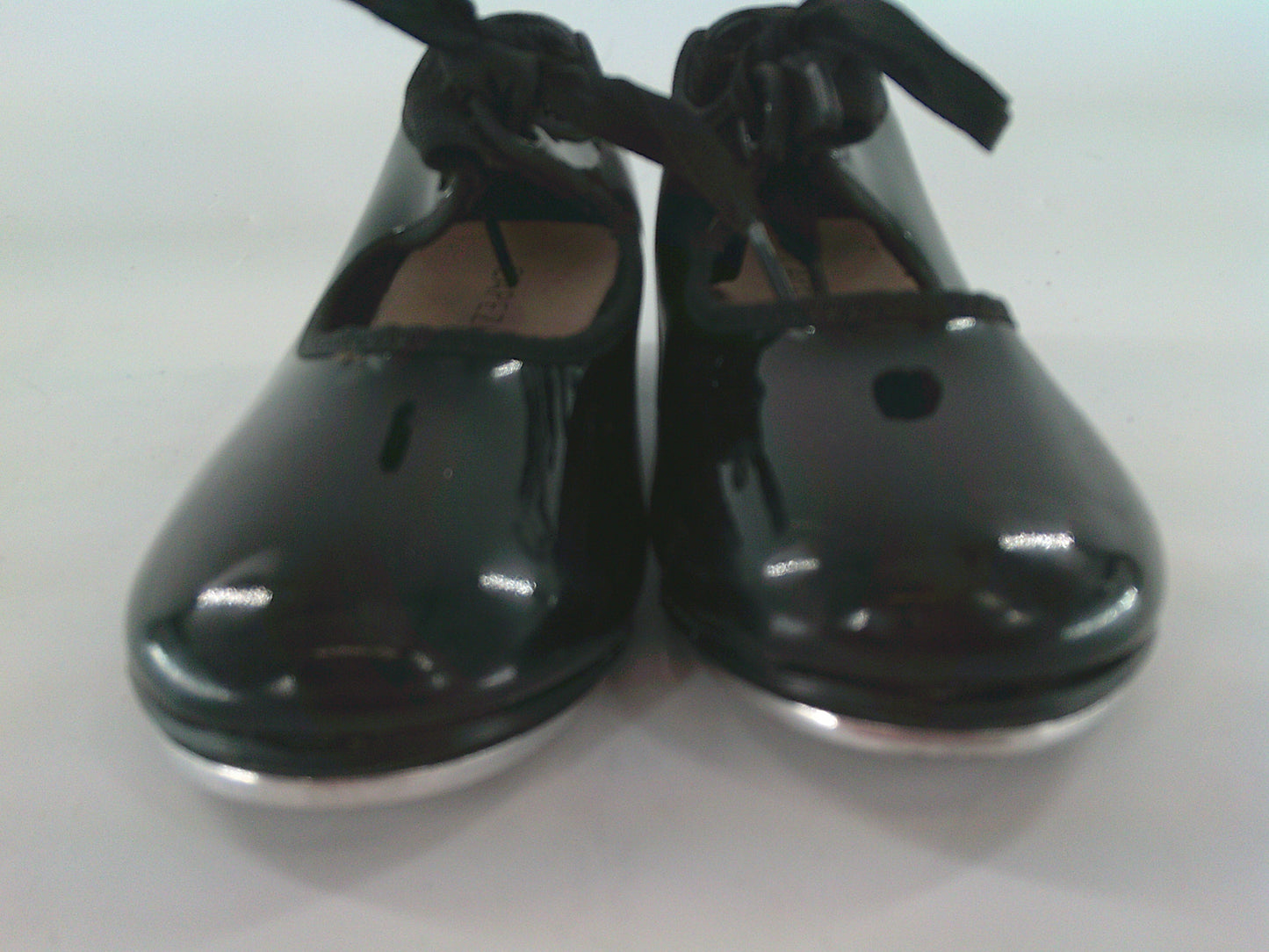 Pre-Owned Tap Shoes Capezio Little Kid 13W Tyette Man Made Ribbon & Elastic Student