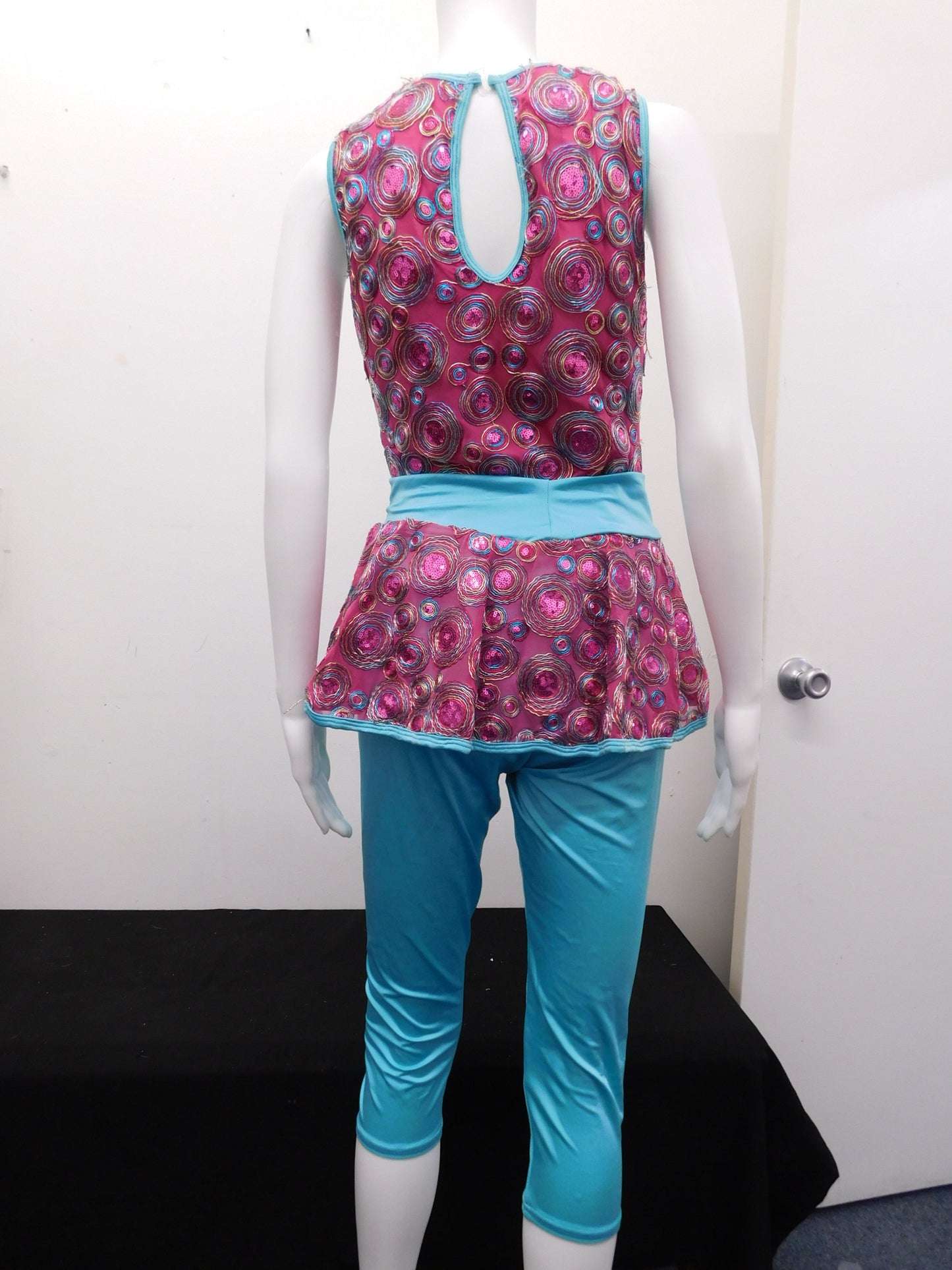 Pre-Owned Costume Curtain Call E1943 XL Adult Hot Pink Jazz