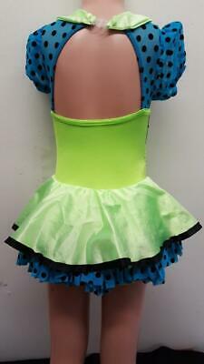 Pre-Owned Costume Gallery  18636 Small Child Green Dress Jazz Sequin