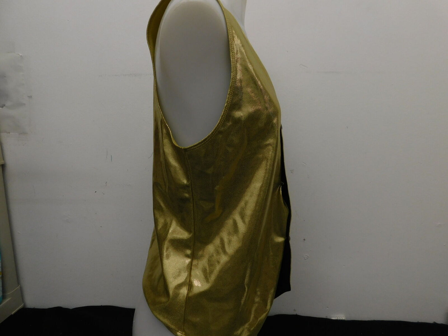 Pre-Owned Vest Double Platinum Small Adult Gold Tap Jazz Broadway