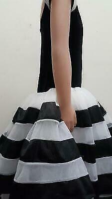Pre-Owned Costume Curtain Call  E2029 XL Child Black Dress Ballet