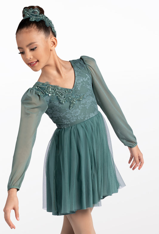 Pre-Owned Costume Weissman  12524 Medium Adult Juniper Green  Contemporary