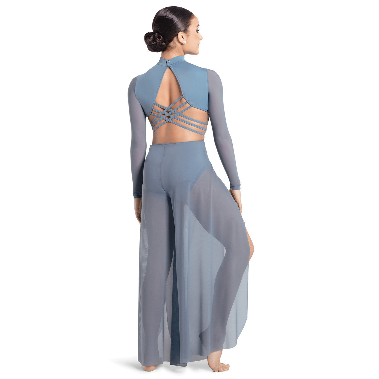 Pre-Owned Costume 10th House TH23142 XXL Adult Blue Contemporary Rhinestones