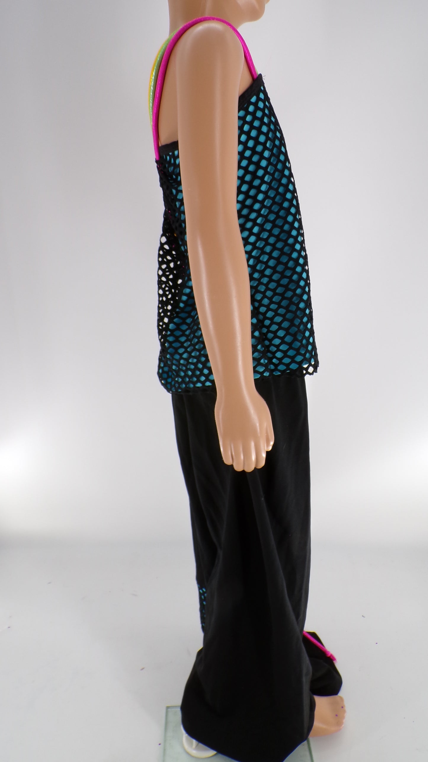 Pre-Owned Costume Curtain Call  E9401 Small Child Turquoise  Jazz